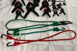 Clamp Lot & Bungees