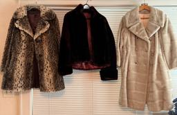 Three "Fur" Jackets