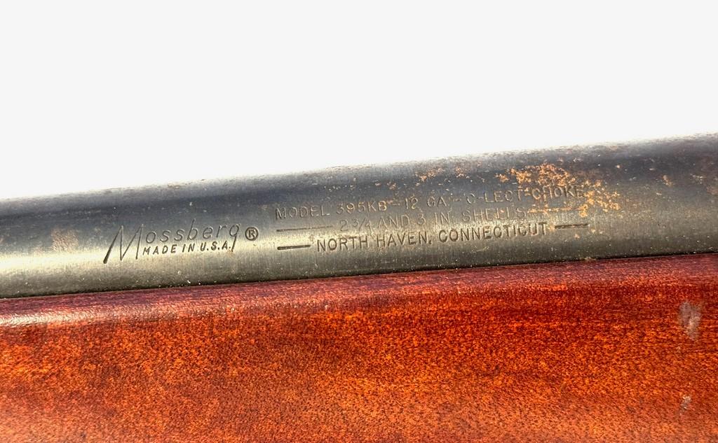Mossberg Model 395KB 12 Ga. Bolt Action Shotgun