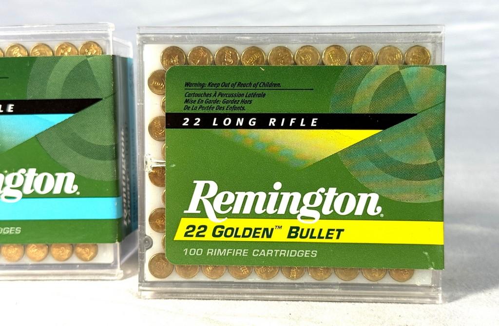 (2) Boxes of .22 Ammo