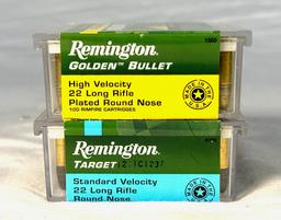 (2) Boxes of .22 Ammo
