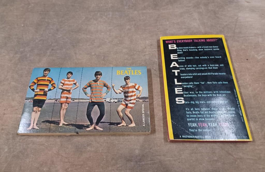 Two Original 1964 Beatles Paperback Books