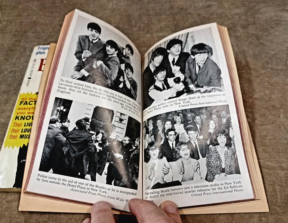 Two Original 1964 Beatles Paperback Books