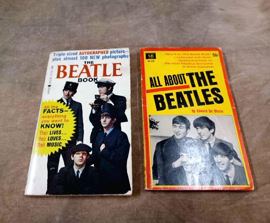 Two Original 1964 Beatles Paperback Books