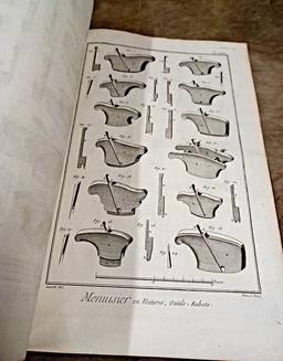 Scarce Set Of 30 Copper Plate Engravings From The Diderot Encyclopedia 1751-1776 Carriage Making