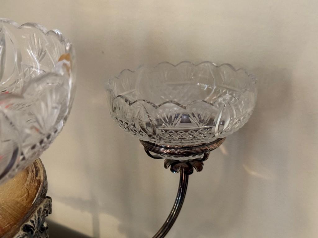 A Regency Style English Silver Plate Epergne