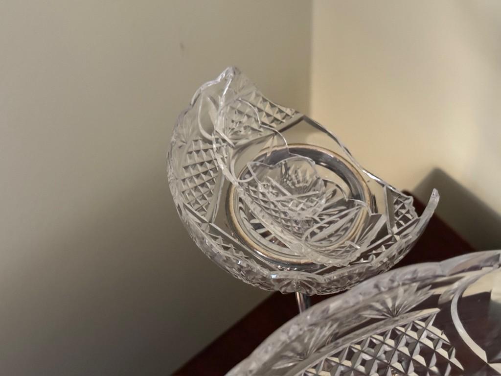 A Regency Style English Silver Plate Epergne