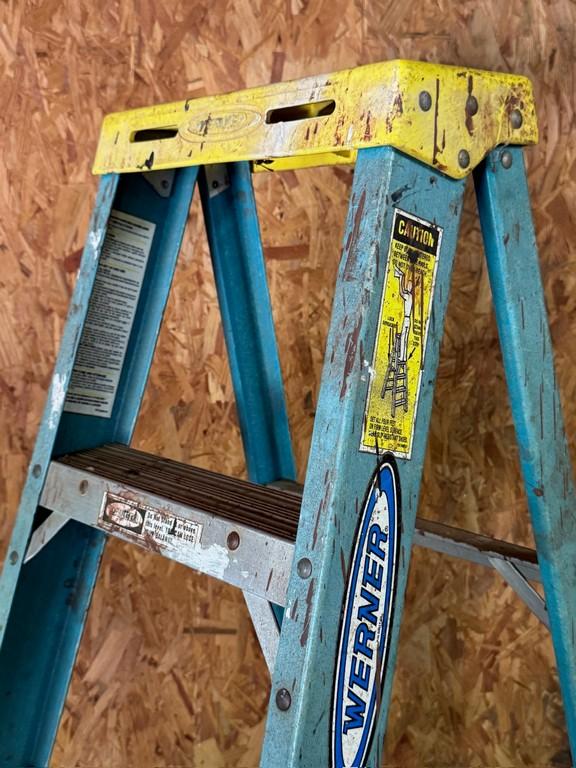 6 Ft Werner Folding Ladder