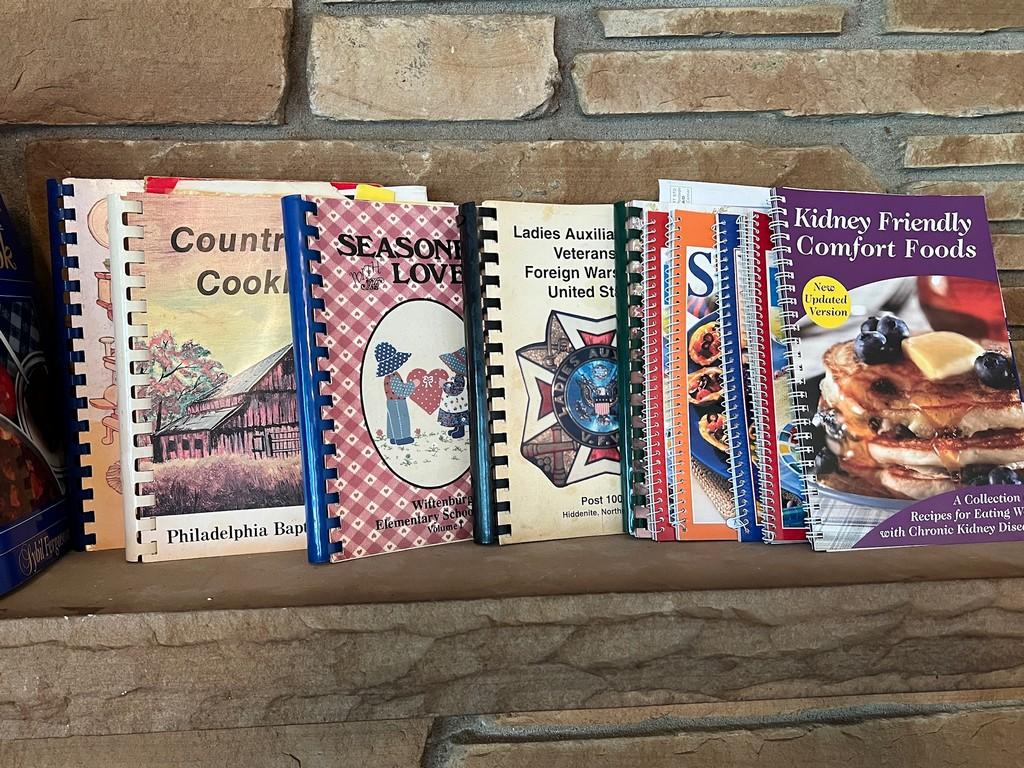 Lot of Cookbooks and More