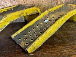 Set Of Yellow Car Ramps