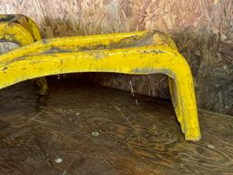 Set Of Yellow Car Ramps