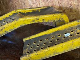 Set Of Yellow Car Ramps