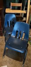 Child's School Desk and Chairs