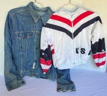 Vintage Jeans Jacket and USA Jacket