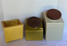 Hyalyn Cannisters and USA Planter