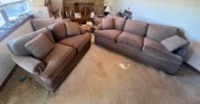 Matching Sofa and Loveseat