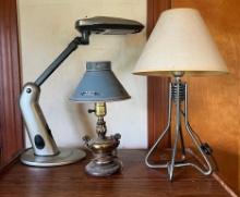 Three Lamps
