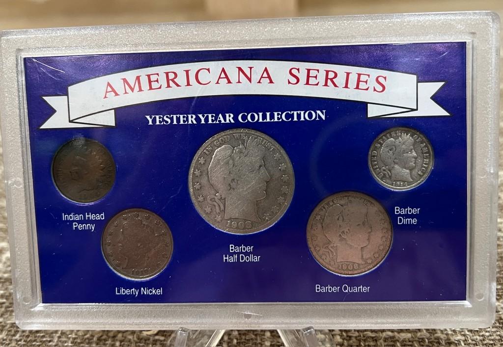 Americana Series Set Of Coins
