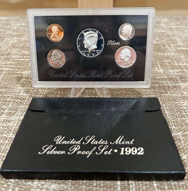 1992 US Mint Silver Proof Set