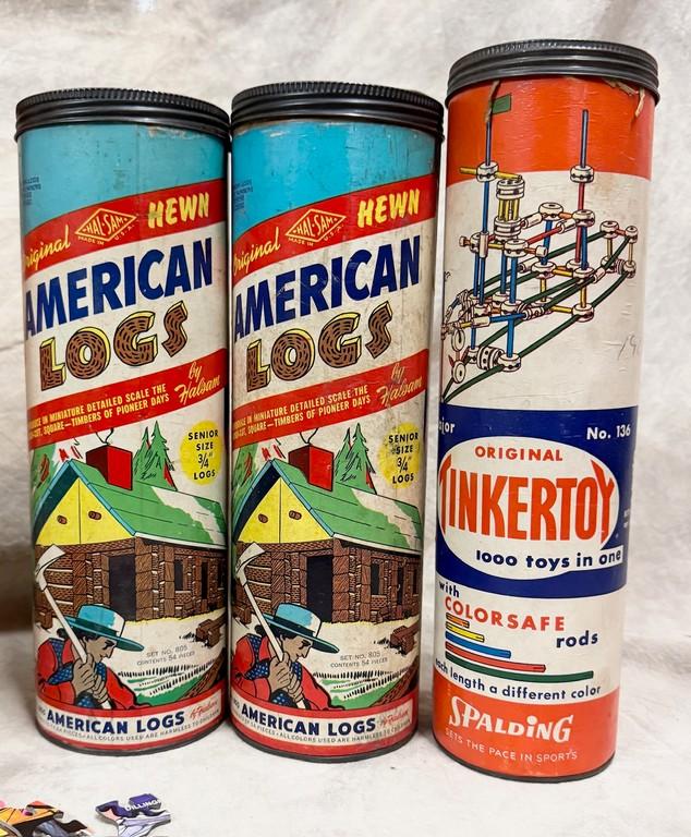 5 Vintage Toys & Puzzle