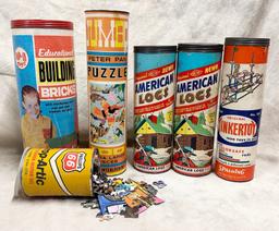 5 Vintage Toys & Puzzle