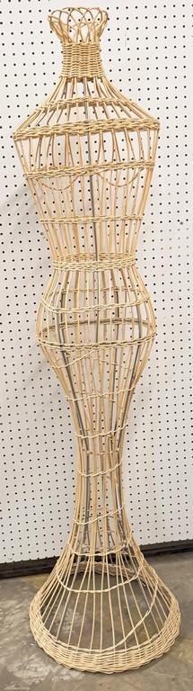 Wicker Dress Form