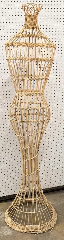 Wicker Dress Form