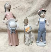 Three Lladro Figurines
