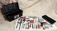 Tough Nineteen-Inch Plastic Tool Box