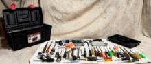 Tough Nineteen-Inch Plastic Tool Box