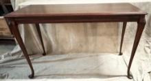 Hall Table with Queen Anne Legs