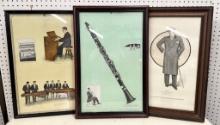 Lot of Three Framed Prints
