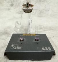 10K Gold Rings & Earrings Lot