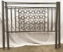 Queen Size Metal Head and Foot Boards