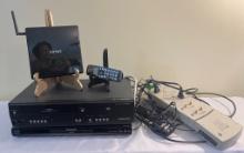 Magnavox VCR, Blue Ray Disc Player and Electronic Lot