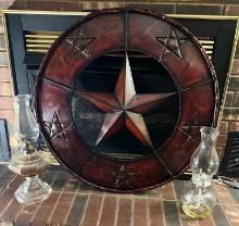 Oil Lamps and Large Wall Star