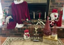 Bottom Shelf Christmas Closet Lot