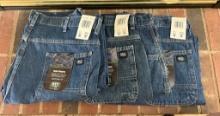 Three Pair of Key Denin Dungarees