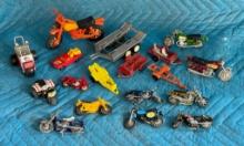 Toy Motorcycles And Trailers