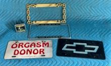 License Plate Items