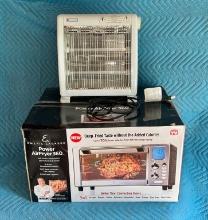 Power Air Fryer By Emeril & Utilitech Electric Heater