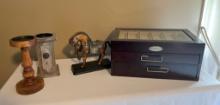 Humidor and Decorative Items