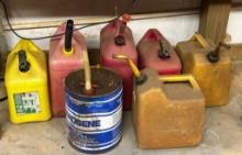 7 Plastic Gas Cans