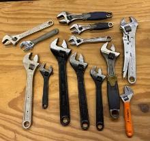 Adjustable End Wrenches