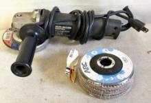 Craftsman 4 1/2" Angle Grinder With Extra ARC Pads