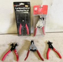 New Snap Ring Plier Set And Wire Stripper