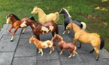 Lot Of Seven Breyer Horses