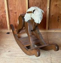 Nice Pine Rocking Horse