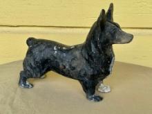 Cast Iron Dog Doorstop