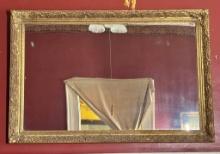 Ornate Victorian Gold Gilded Mirror